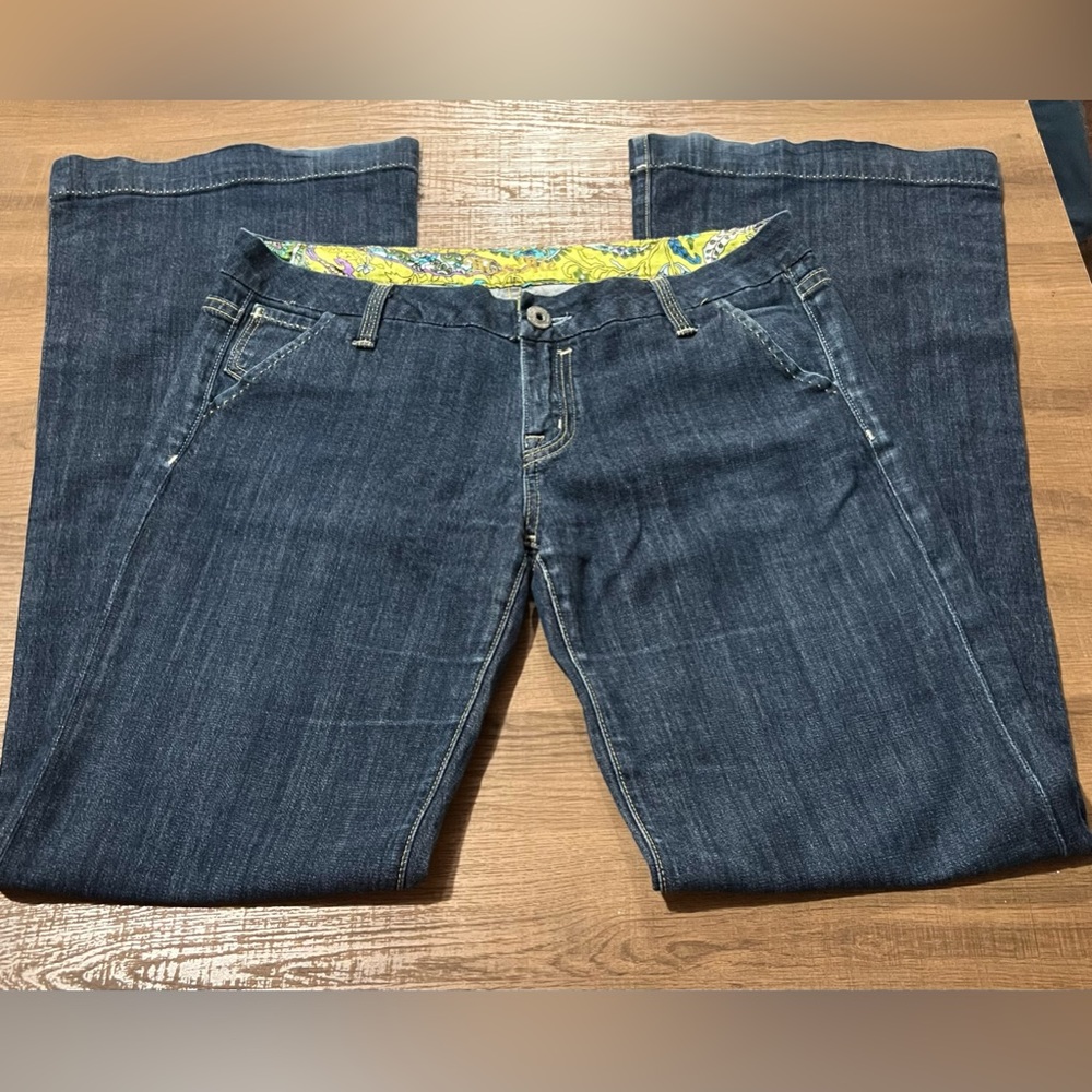 Vintage Miss Me flare jeans without embellished pockets size 31